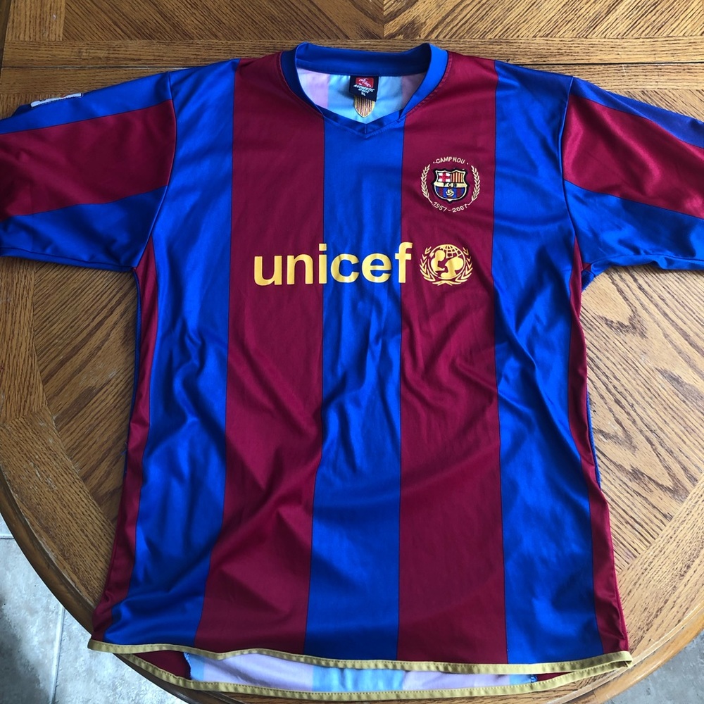 Barcelona FC soccer jersey
